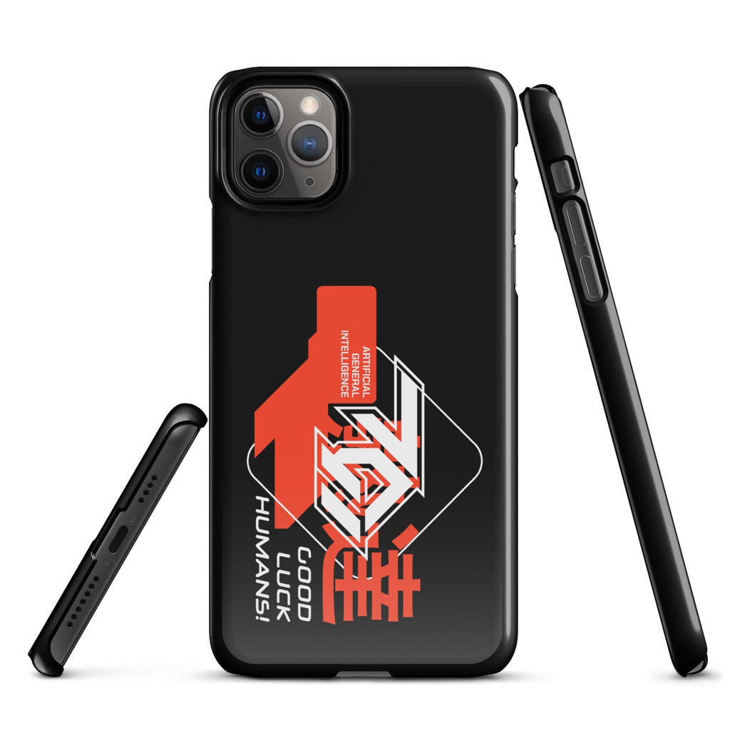 Artificial General Intelligence - Good Luck Humans! Snap case for iPhone® Embattled Clothing iPhone 11 Pro Max 