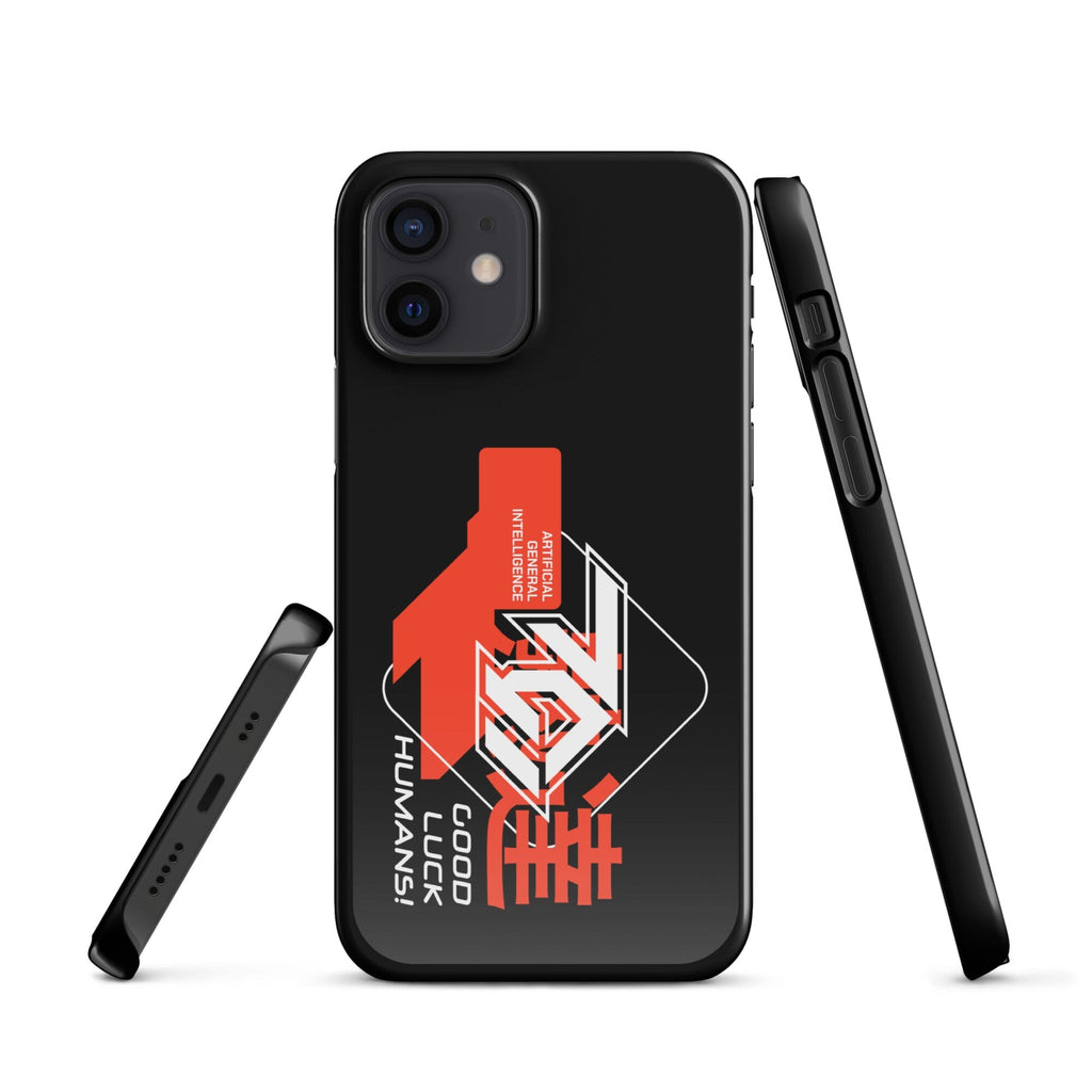 Artificial General Intelligence - Good Luck Humans! Snap case for iPhone® Embattled Clothing iPhone 12 