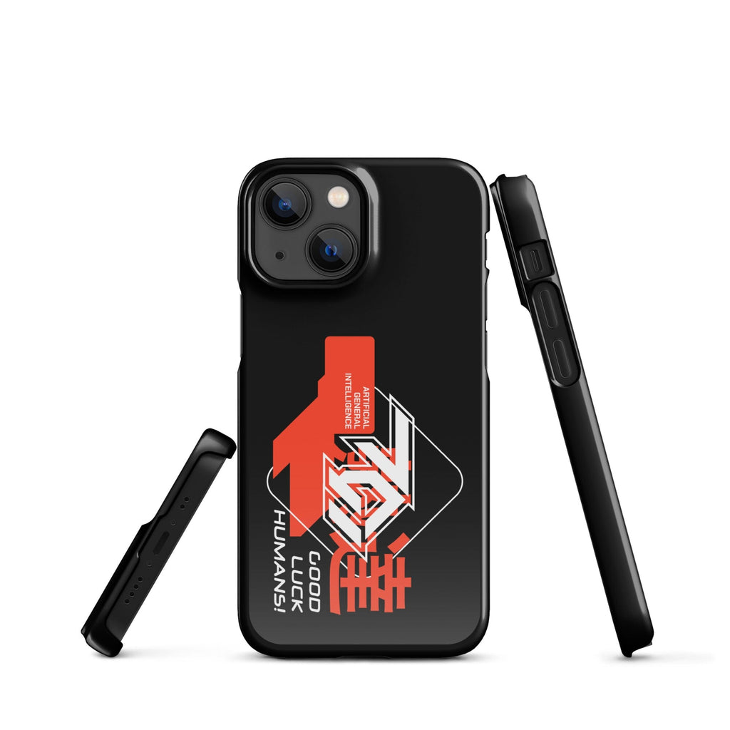 Artificial General Intelligence - Good Luck Humans! Snap case for iPhone® Embattled Clothing iPhone 13 Mini 