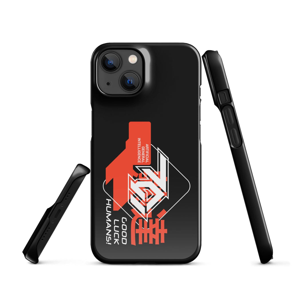 Artificial General Intelligence - Good Luck Humans! Snap case for iPhone® Embattled Clothing iPhone 14 
