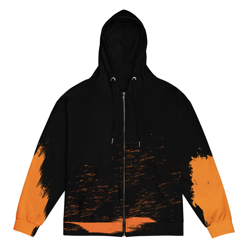 BRAVE NEW FUTURE recycled zip hoodie Embattled Clothing 2XS 