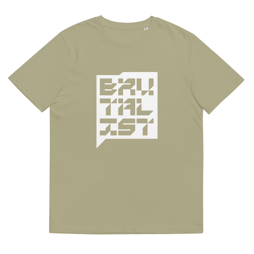 BRUTALIST FORCE organic cotton t-shirt Embattled Clothing Sage S 