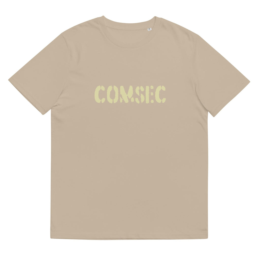 Communications Security - CODE 7 organic cotton t-shirt Embattled Clothing Desert Dust S 
