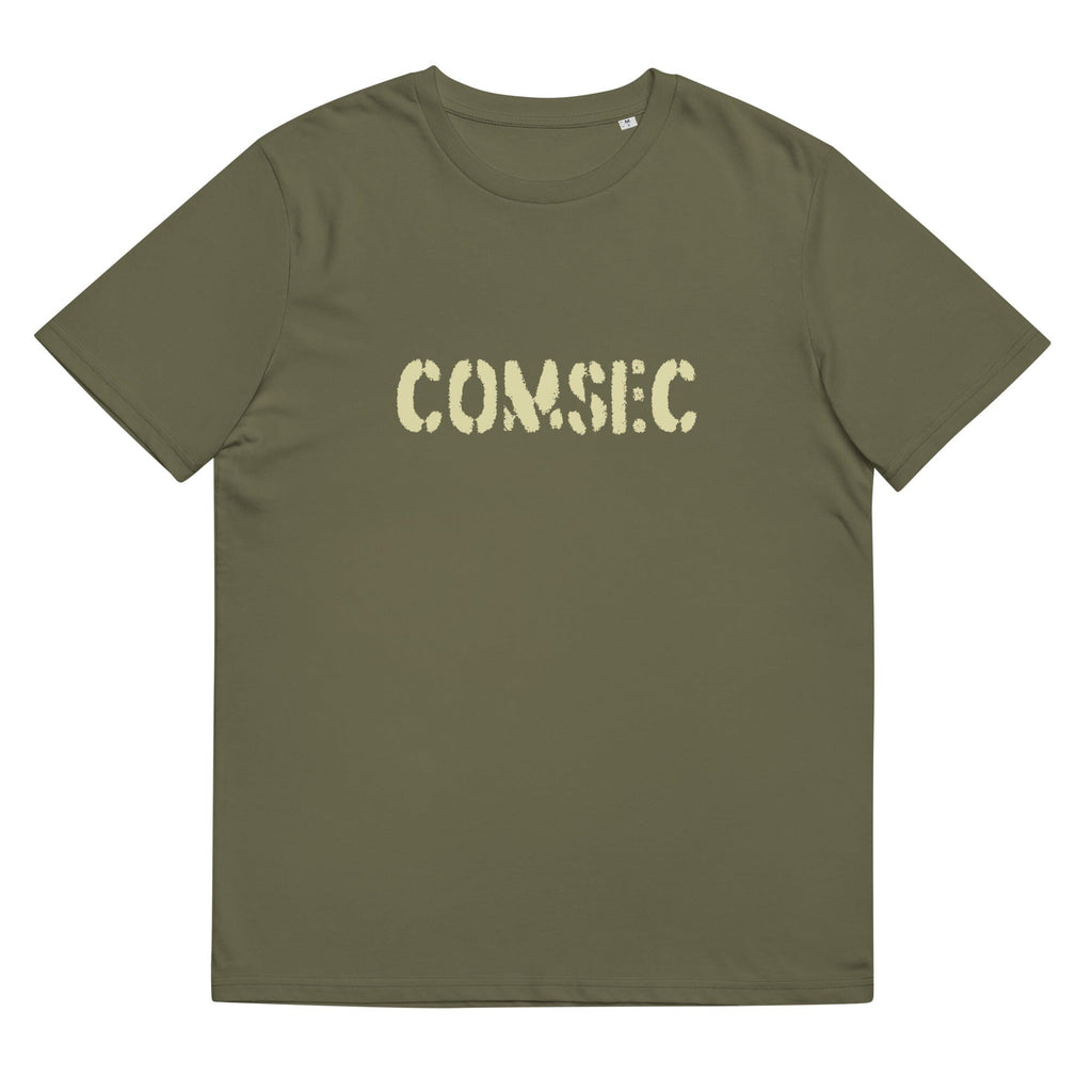Communications Security - CODE 7 organic cotton t-shirt Embattled Clothing Khaki S 