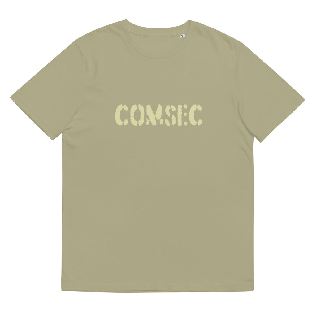 Communications Security - CODE 7 organic cotton t-shirt Embattled Clothing Sage S 