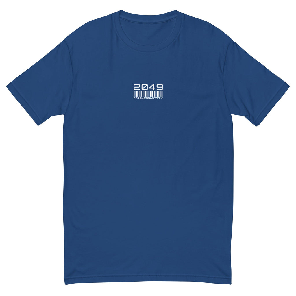 Decoded TYPE 3.0 Short Sleeve T-shirt Embattled Clothing Royal Blue XS 