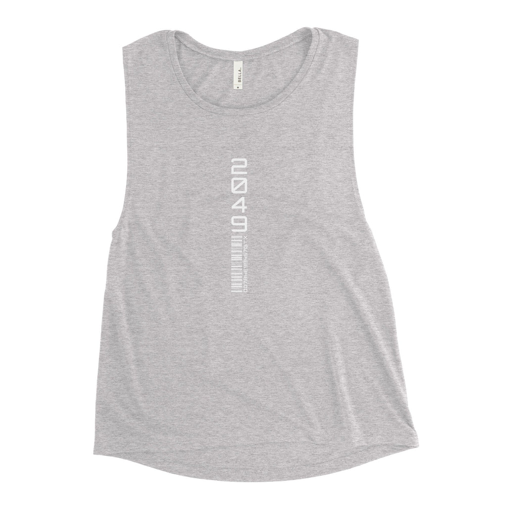 DECODED TYPE 4.0 Ladies’ Muscle Tank Embattled Clothing Athletic Heather S 