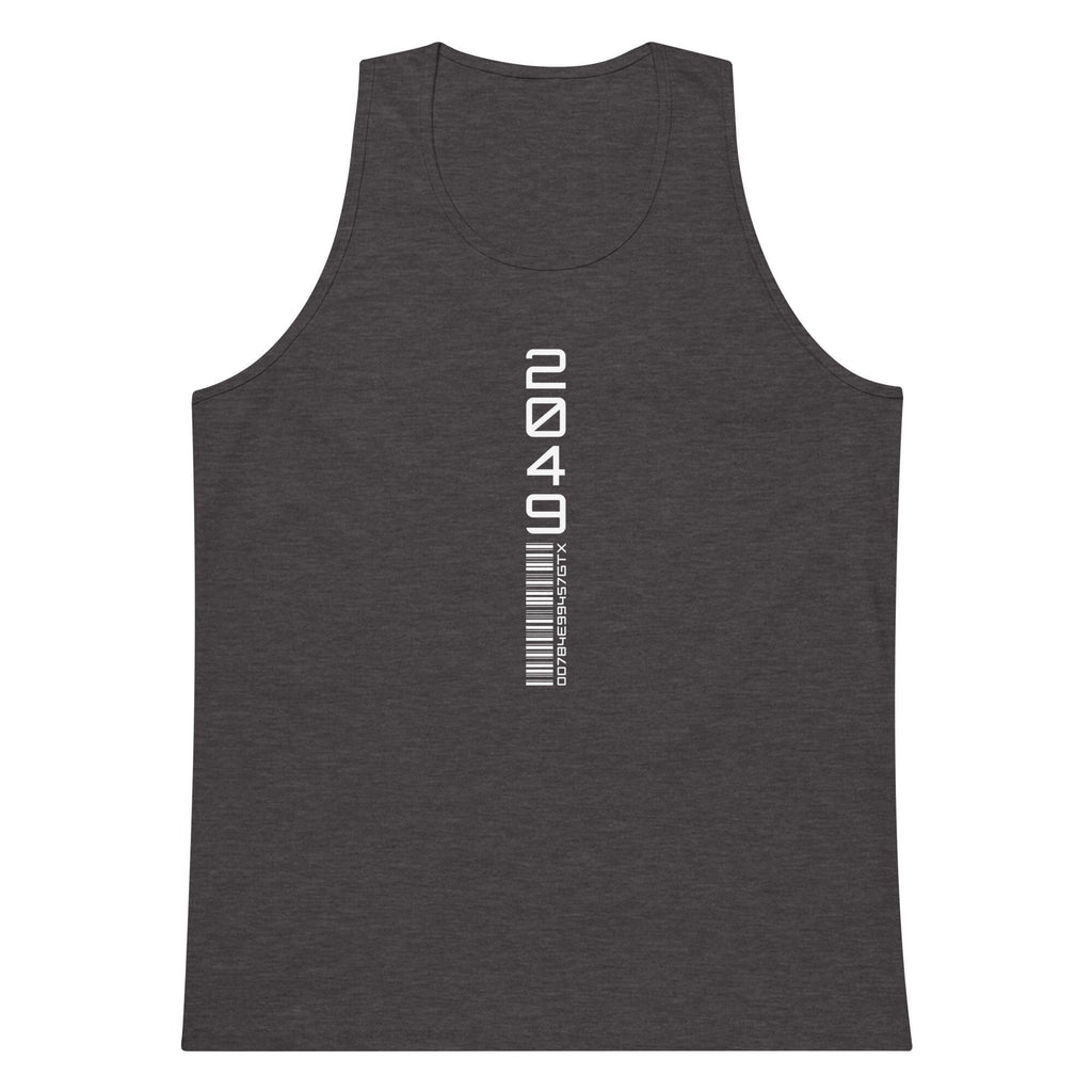 DECODED TYPE 4.0 Men’s premium tank top Embattled Clothing Charcoal Heather S 
