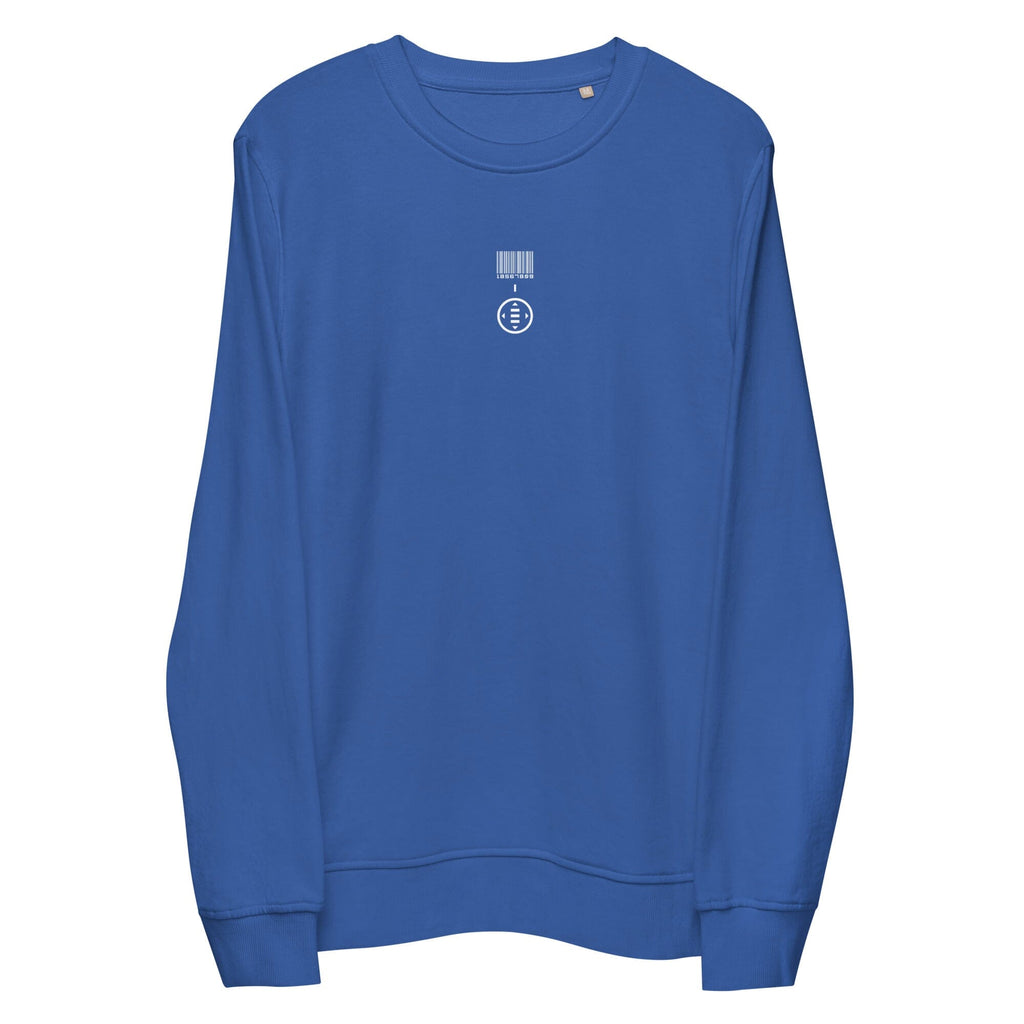 EC ICON CODE organic sweatshirt Embattled Clothing Royal Blue S 