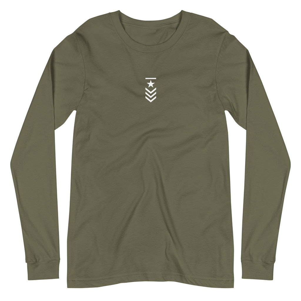 ELITE INSIGNIA Long Sleeve Tee Embattled Clothing Military Green XS 