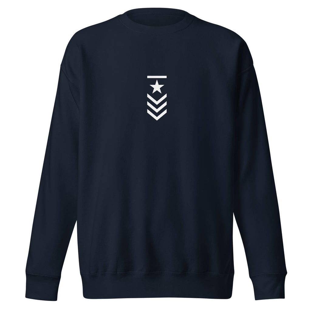 ELITE INSIGNIA Premium Sweatshirt Embattled Clothing Navy Blazer S 