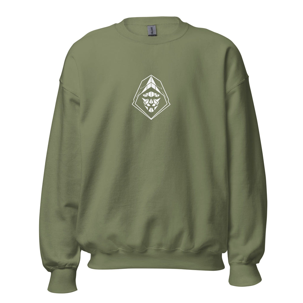 ELITE NETRUNNER 0000 Sweatshirt Embattled Clothing Military Green S 