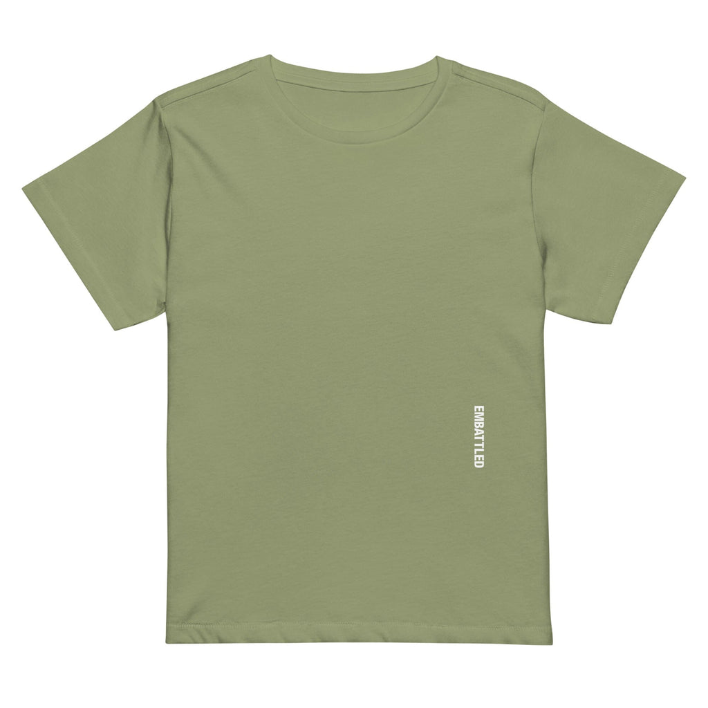 EMBATTLED TYPE 5600 Women’s high-waisted t-shirt Embattled Clothing Artichoke S 