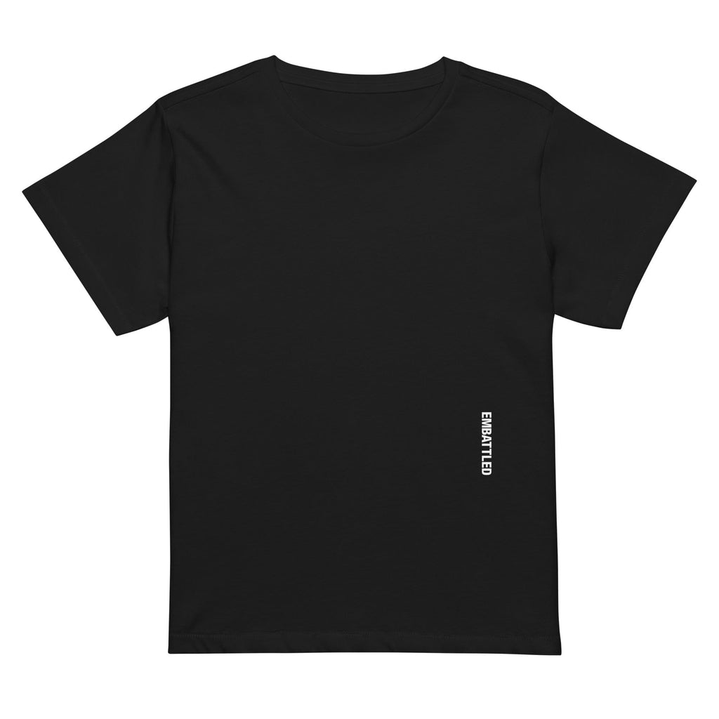 EMBATTLED TYPE 5600 Women’s high-waisted t-shirt Embattled Clothing Black S 