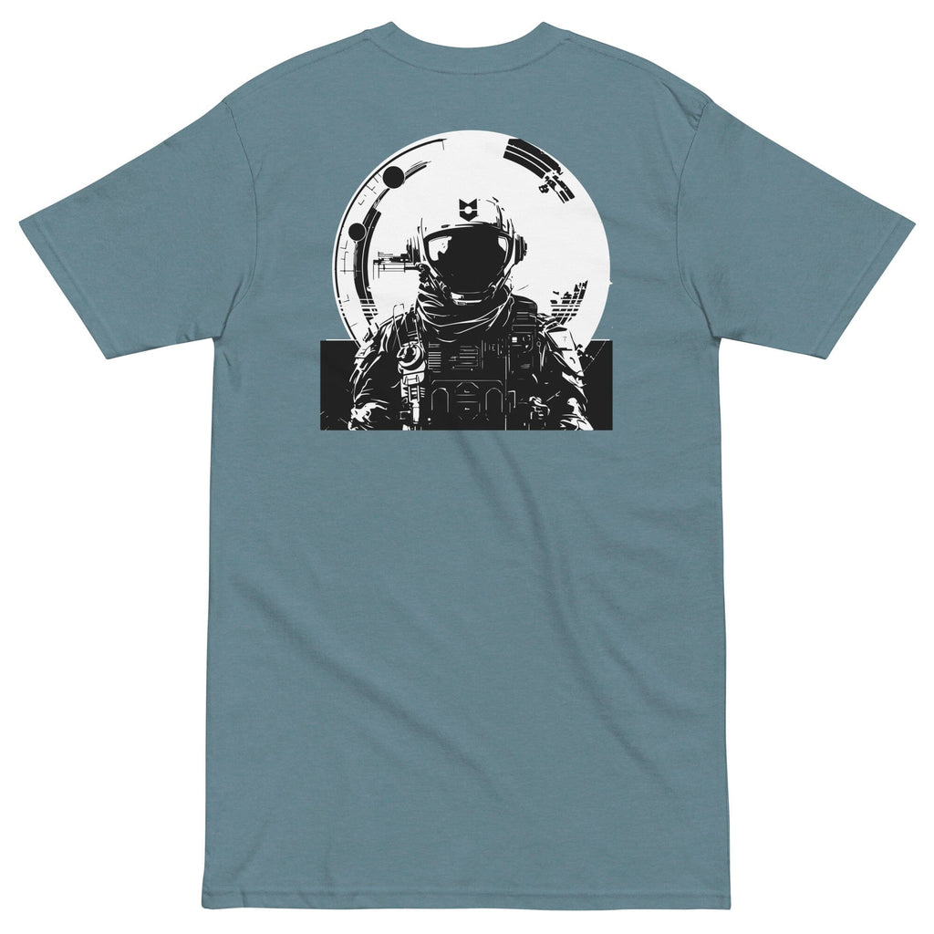INTERGALACTIC ARMY XI Men’s premium heavyweight tee Embattled Clothing Agave S 