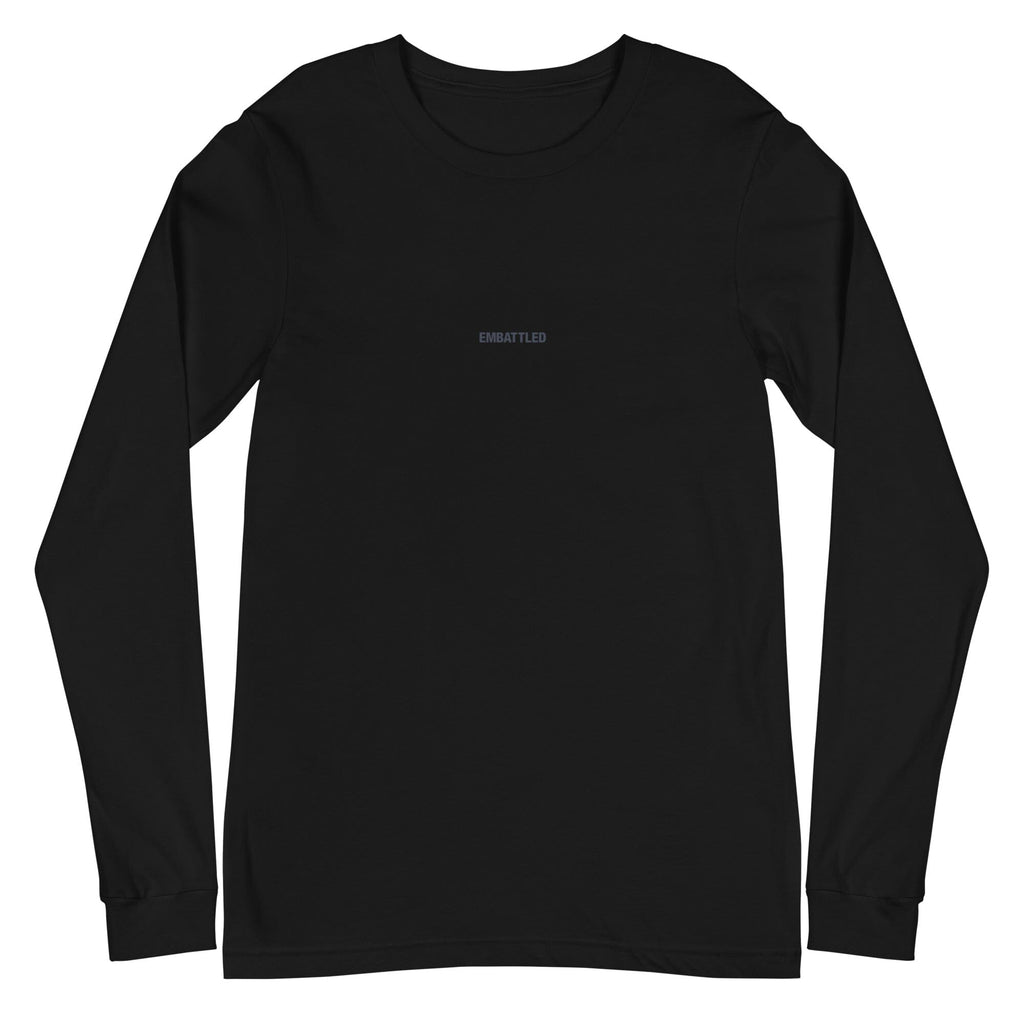 INVISIBLE EC-LT1 Long Sleeve Tee Embattled Clothing Black XS 