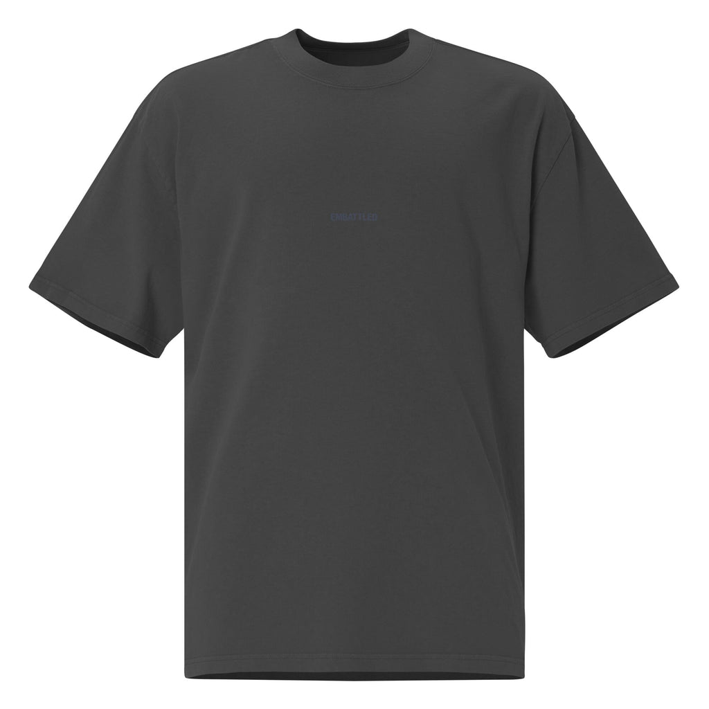 Invisible EC-T1 Oversized faded t-shirt Embattled Clothing 