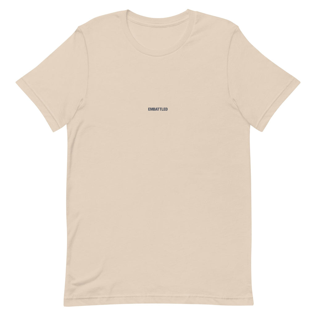 INVISIBLE EC-T4 Unisex t-shirt Embattled Clothing Soft Cream XS 