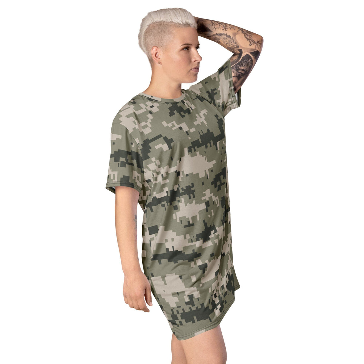 army t shirt dress