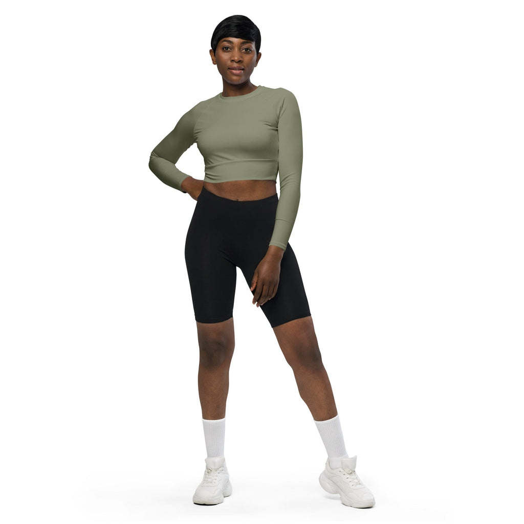 MIL-SPEC XRT7 Recycled long-sleeve crop top Embattled Clothing 