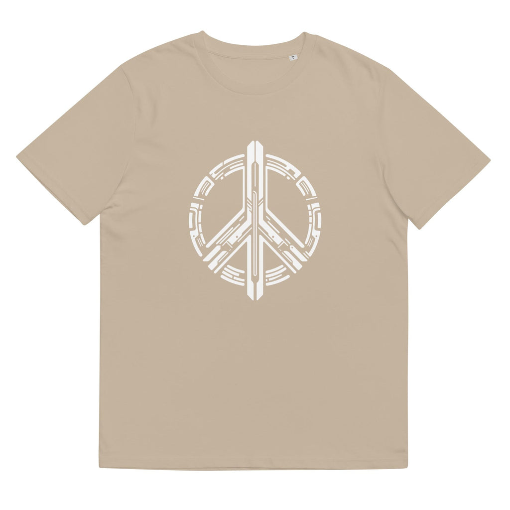 Peaceful Future Insignia organic cotton t-shirt Embattled Clothing Desert Dust S 
