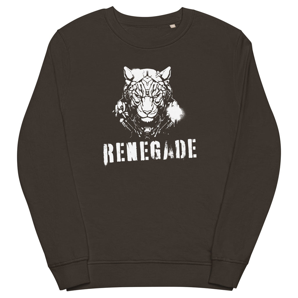 Renegade 2049 organic sweatshirt Embattled Clothing Deep Charcoal Grey S 