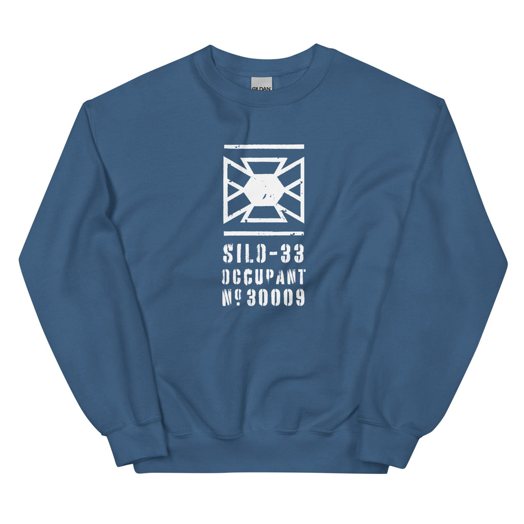 SILO-33 OCCUPANT Sweatshirt Embattled Clothing Indigo Blue S 