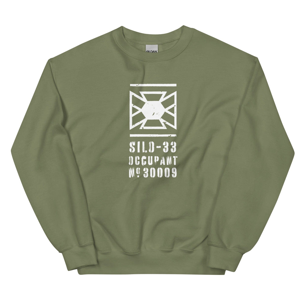 SILO-33 OCCUPANT Sweatshirt Embattled Clothing Military Green S 