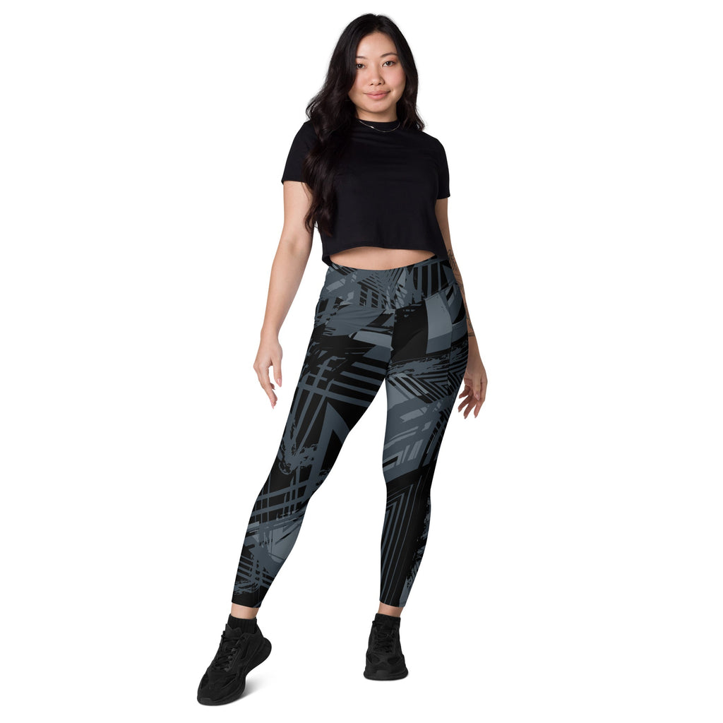ACA CYBER-WILD (STEALTH) Leggings with pockets Embattled Clothing 2XS 