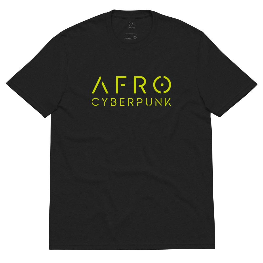 AFRO CYBERPUNK 2.0 recycled t-shirt Embattled Clothing 