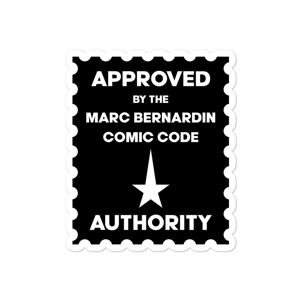 APPROVED BY MARC BERNARDIN Bubble-free stickers Embattled Clothing 4x4 