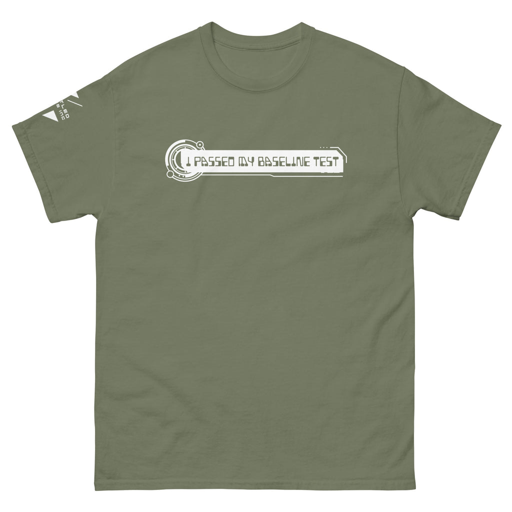 BASELINE TEST - BT-0049 Men's classic tee Embattled Clothing Military Green S 