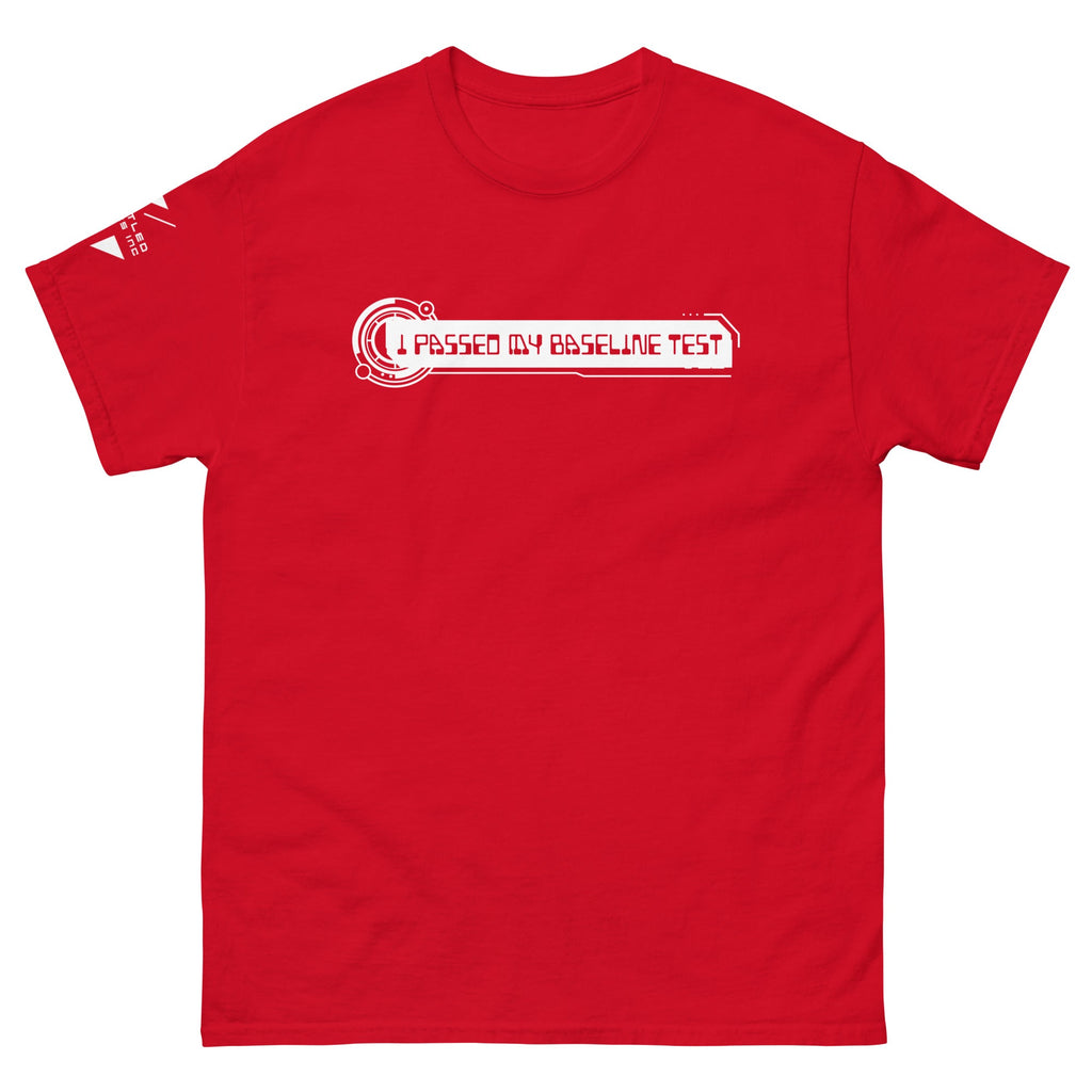 BASELINE TEST - BT-0049 Men's classic tee Embattled Clothing Red S 