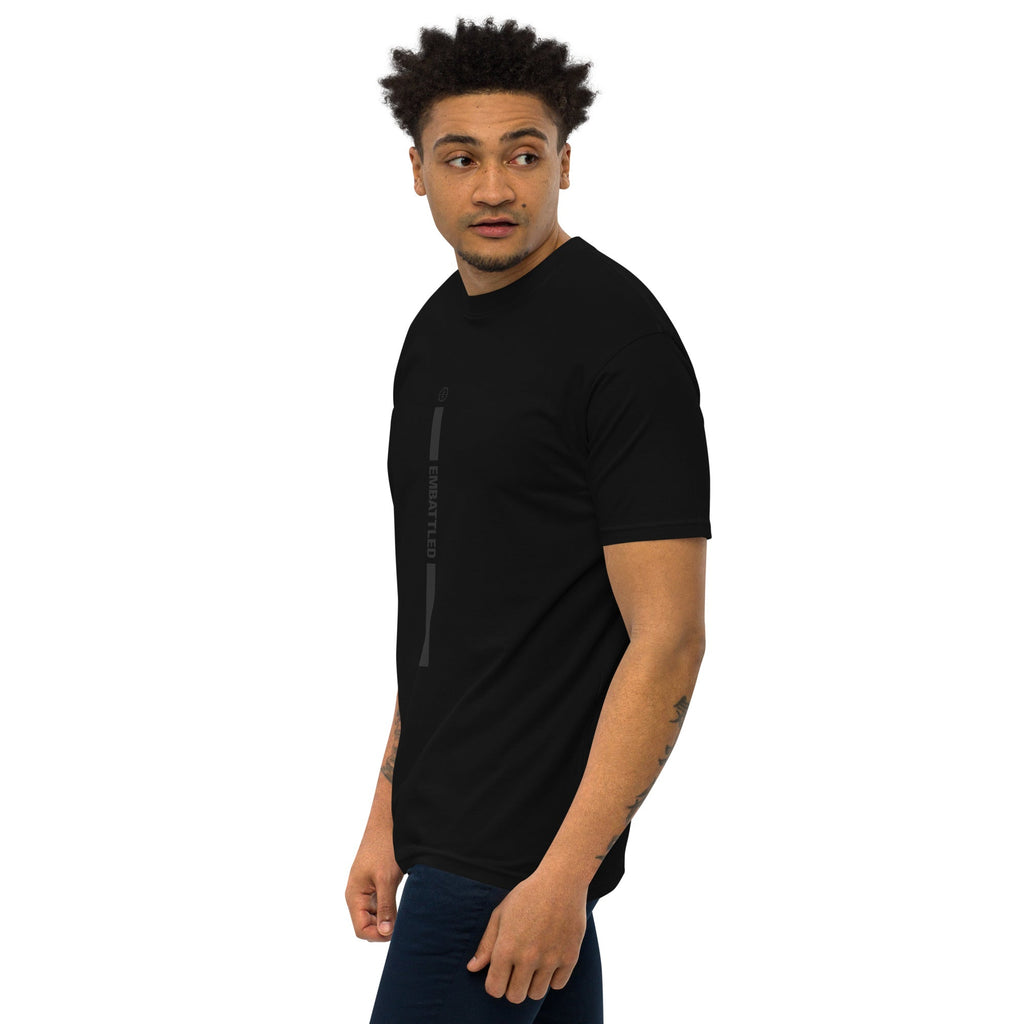 BLACK OUT MJ-099C Men’s premium heavyweight tee Embattled Clothing 