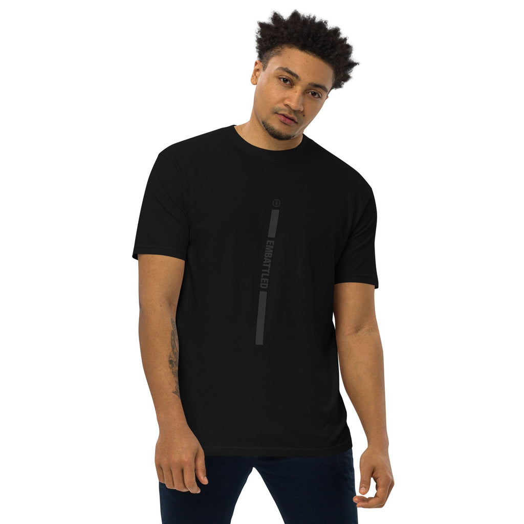 BLACK OUT MJ-099C Men’s premium heavyweight tee Embattled Clothing S 