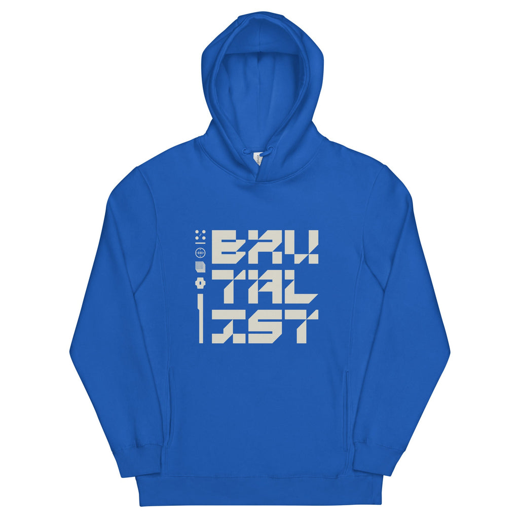 BRUTALIST ECPM-84 fashion hoodie Embattled Clothing Royal Blue S 