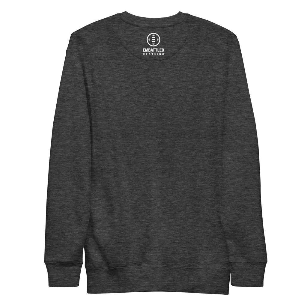 BRUTALIST ECPM-84 Premium Sweatshirt Embattled Clothing Charcoal Heather S 