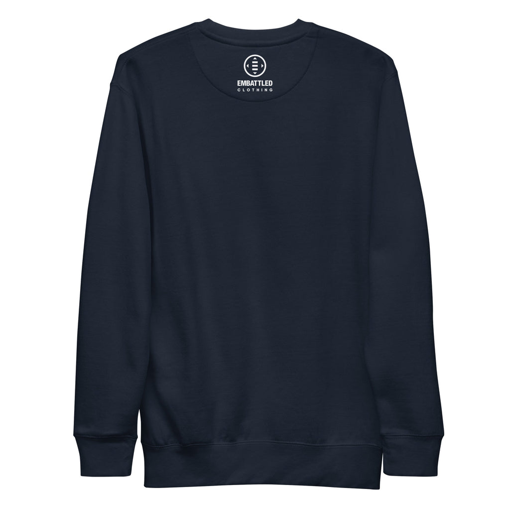 BRUTALIST ECPM-84 Premium Sweatshirt Embattled Clothing Navy Blazer S 