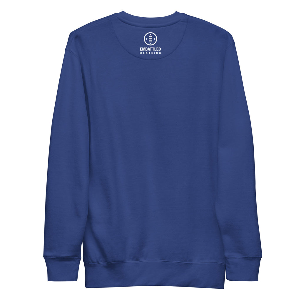 BRUTALIST ECPM-84 Premium Sweatshirt Embattled Clothing Team Royal S 