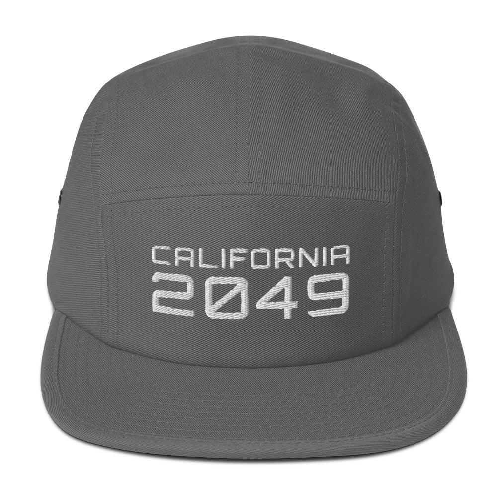 CALIFORNIA 2049 Five Panel Cap Embattled Clothing Grey 