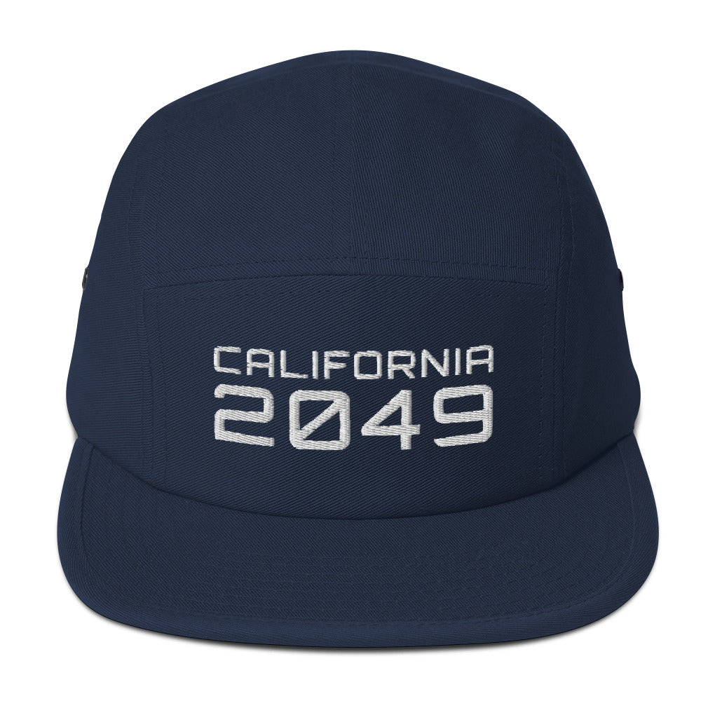 CALIFORNIA 2049 Five Panel Cap Embattled Clothing Navy 