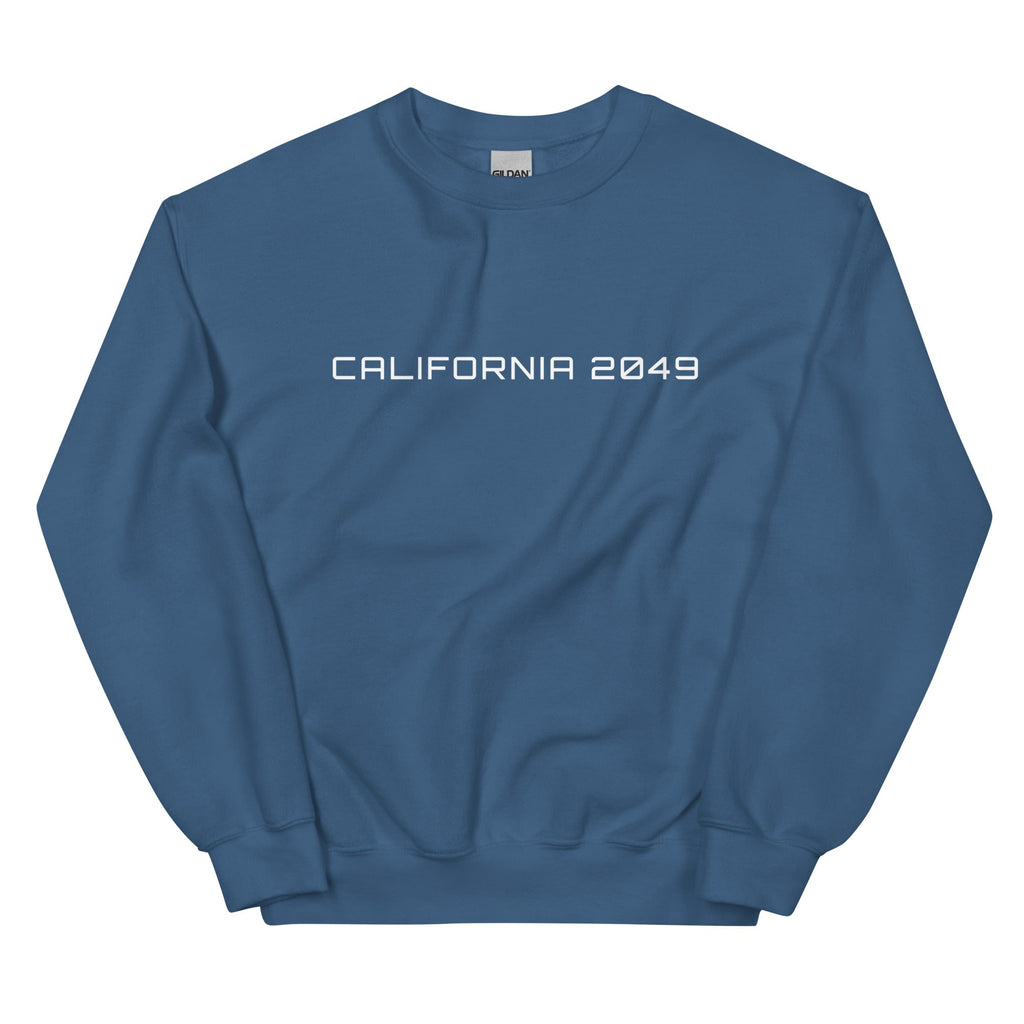 CALIFORNIA 2049 Sweatshirt Embattled Clothing Indigo Blue S 