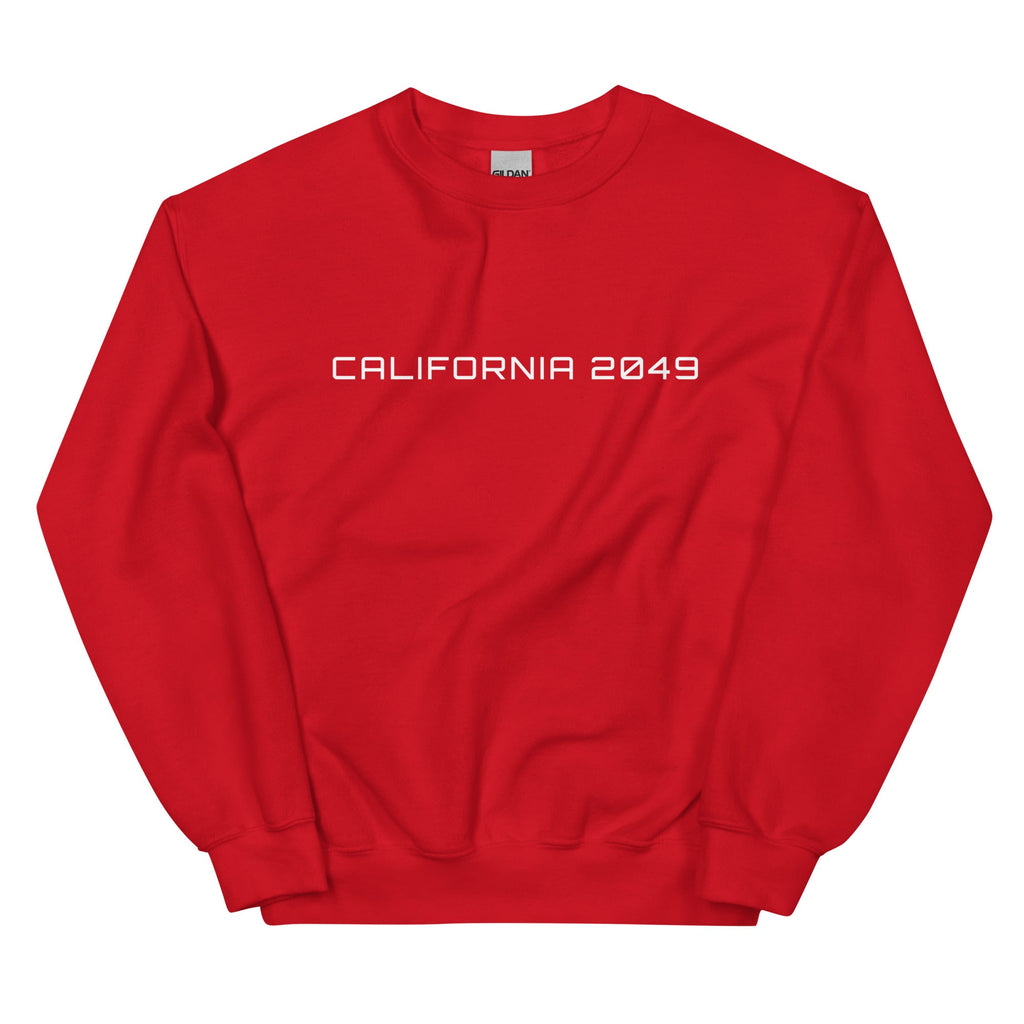 CALIFORNIA 2049 Sweatshirt Embattled Clothing Red S 