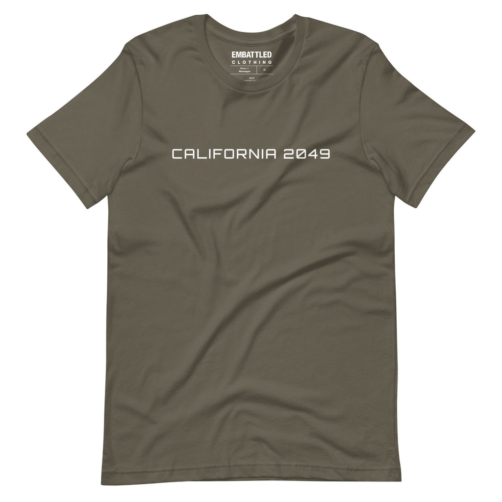 CALIFORNIA 2049 t-shirt Embattled Clothing Army S 