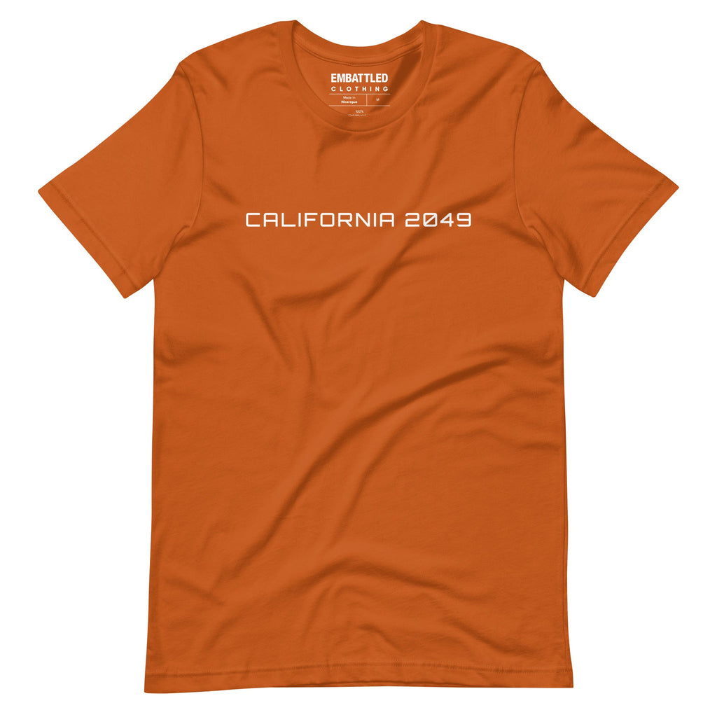 CALIFORNIA 2049 t-shirt Embattled Clothing Autumn S 