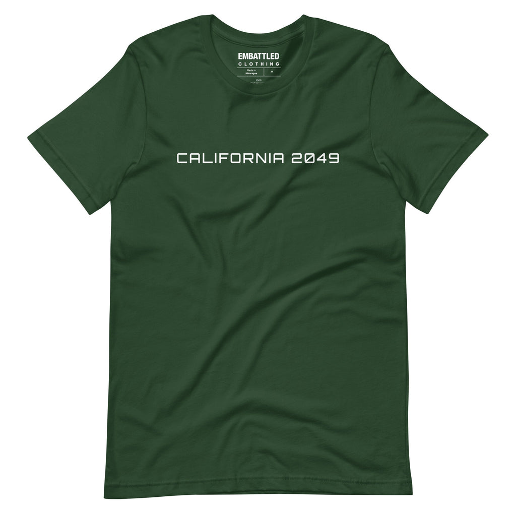 CALIFORNIA 2049 t-shirt Embattled Clothing Forest S 