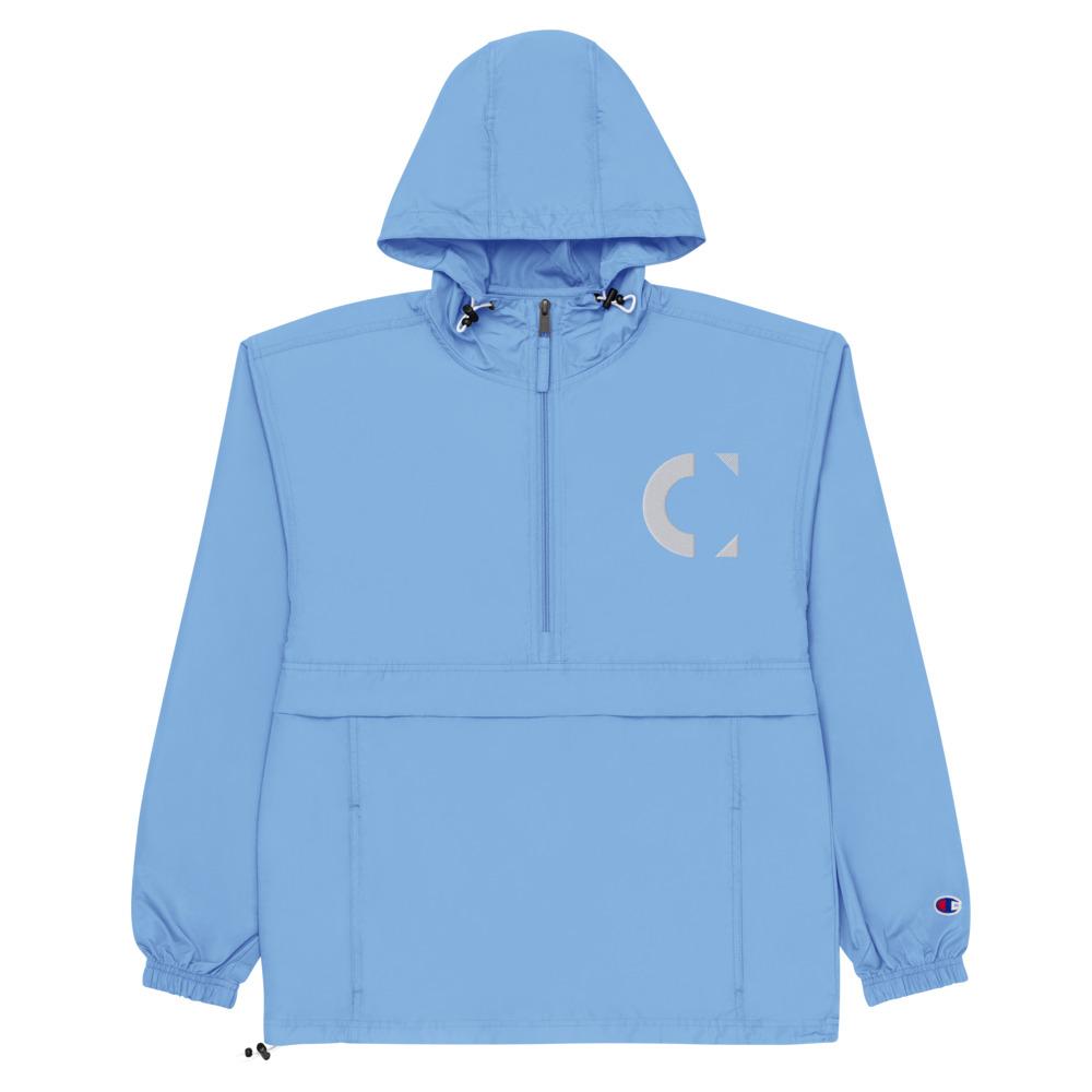 CASANOVA (Casa-Dynamics) Embroidered Champion Packable Jacket Embattled Clothing Light Blue S 