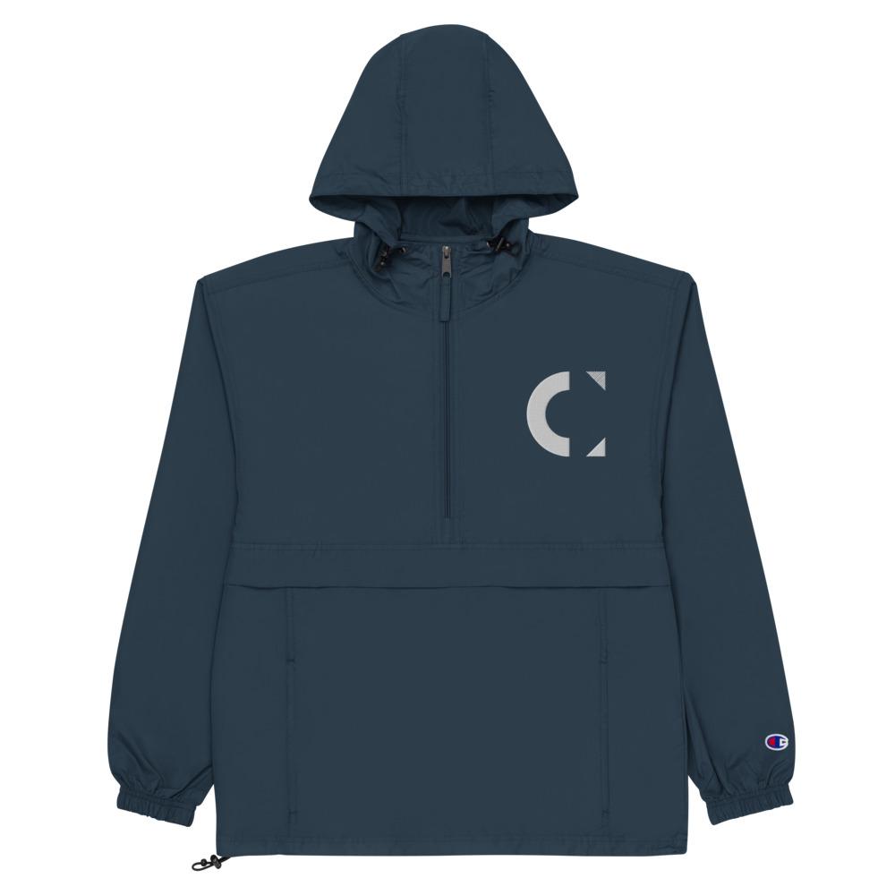 CASANOVA (Casa-Dynamics) Embroidered Champion Packable Jacket Embattled Clothing Navy S 