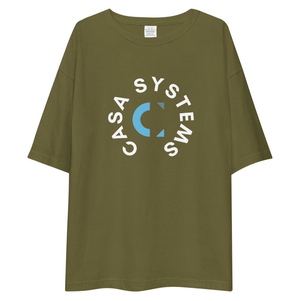 CASANOVA (CASA-SYSTEMS 3.0) oversized t-shirt Embattled Clothing City Green S 