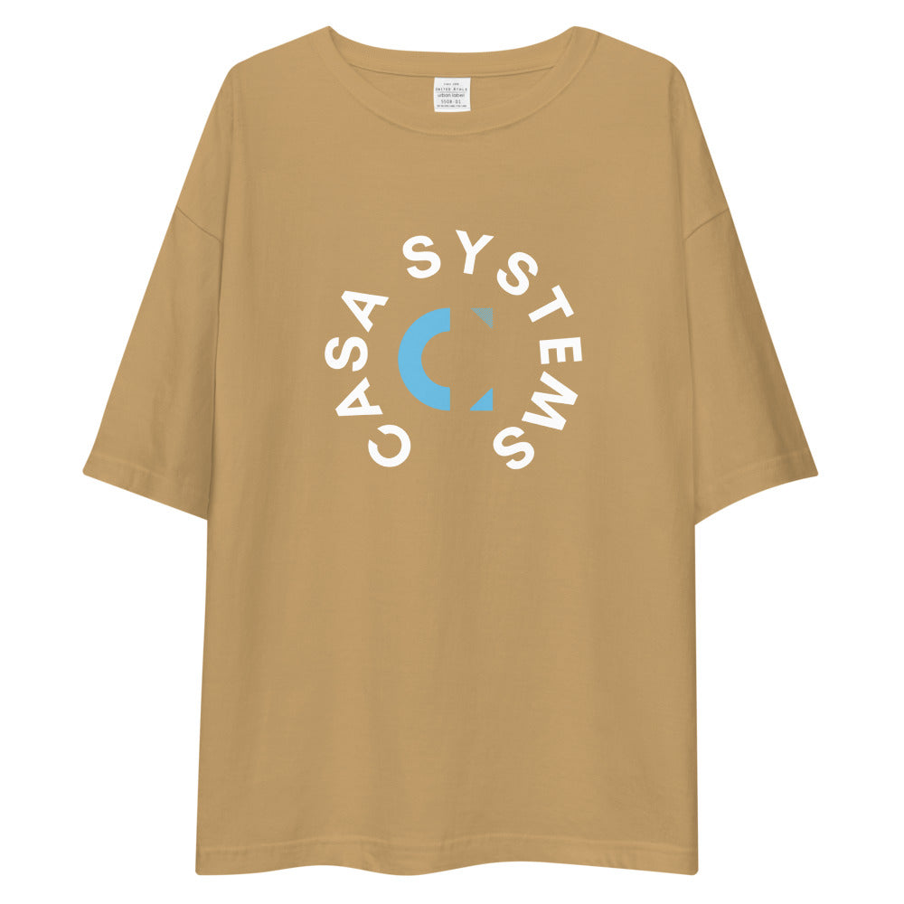 CASANOVA (CASA-SYSTEMS 3.0) oversized t-shirt Embattled Clothing Sand Khaki S 